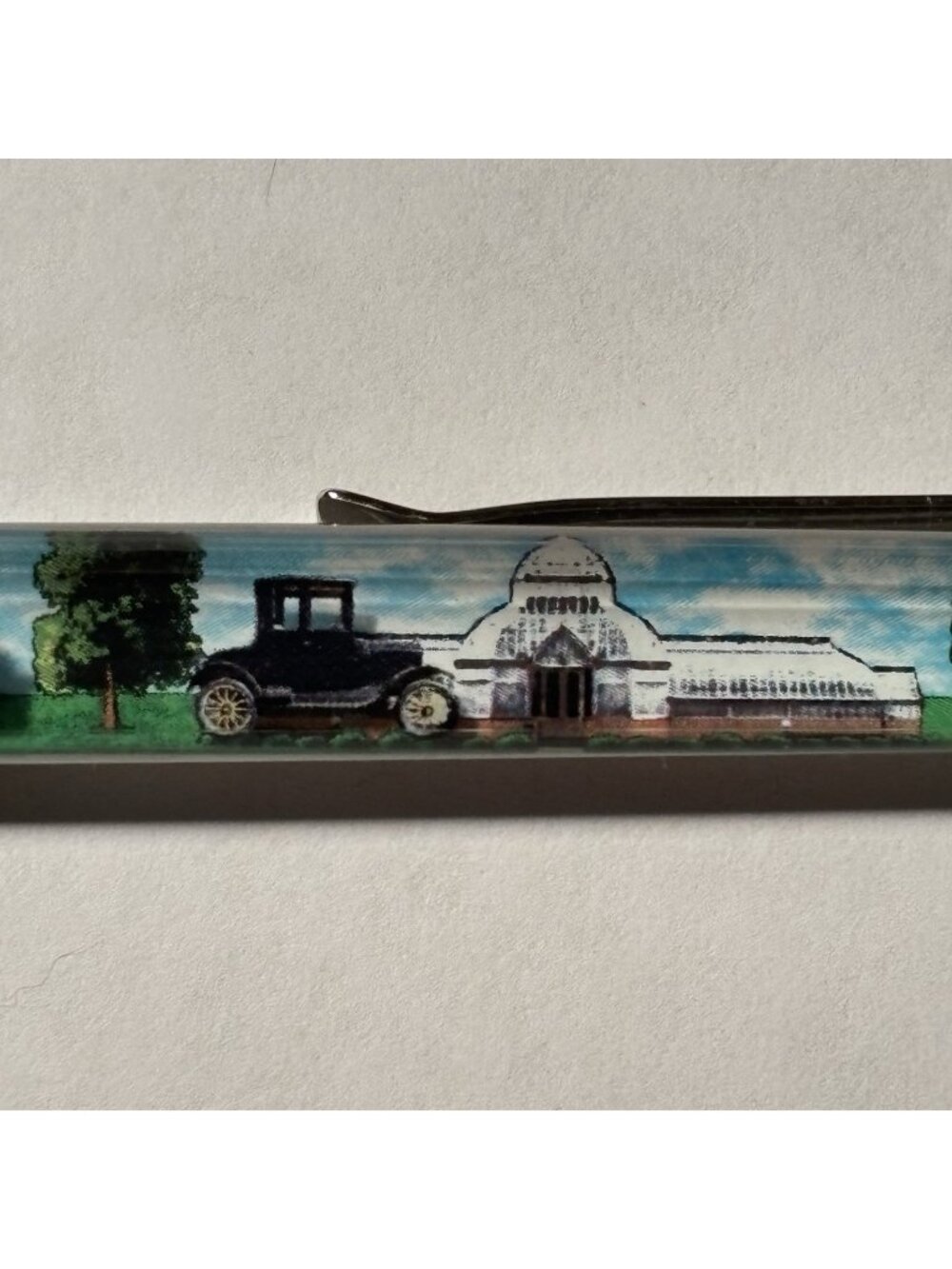 The Frick Pittsburgh Floaty Pen Mansion Museum Souvenir Model T Car Moves